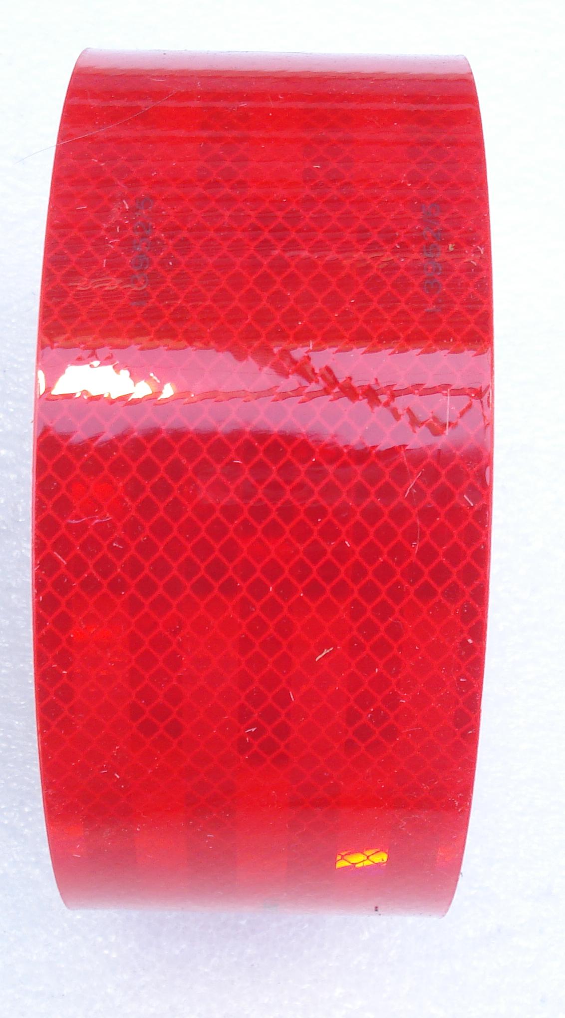 Cinta reflectiva roja 3M